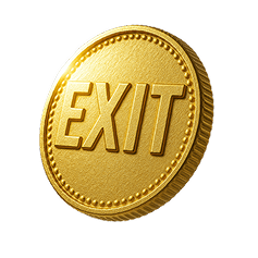 Exit Gold Coin