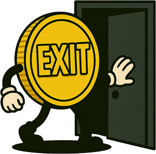 Exiting coin